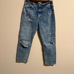 Alice + Olivia AO.LA Jeans Amazing Genevive Removed Waistband Last Call- Size 26